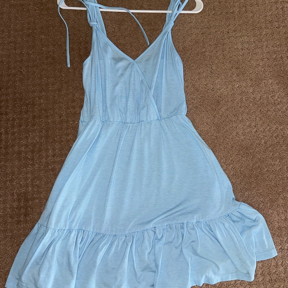 Light Blue Sleeveless Dress